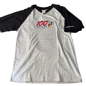 NWT Vintage 90s Walt Disney World Mens M 100 Years of Magic Embroidered Shirt